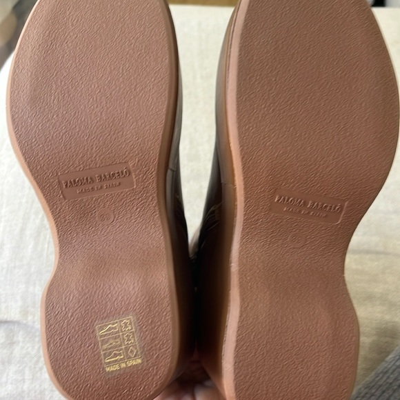 Revolve NWT Paloma Barcelo cognac wedge Platform comfortable comfortable boots❤️ - Picture 9 of 9